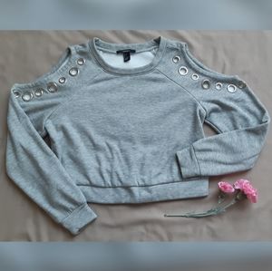 Forever 21 cropped sweatshirt